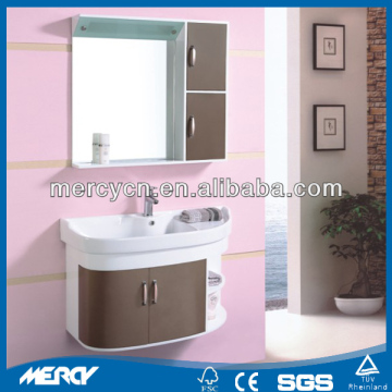 Bathroom Ceramic Cabinet Basin PVC Bathroom Ceramic Cabinet Basin