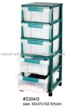 5 Drawers Household Combination Cabinet