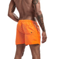 Short sportif pour hommes orange personnalisés