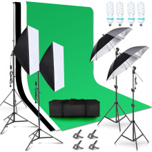 Professional LED Video Lighting Kit for Photography, Vlogging, and YouTube Content Creation