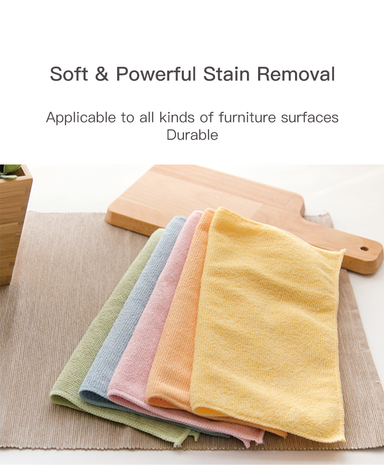 foaming cleaning cloth