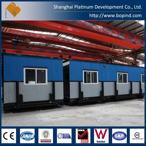 flat pack good quality steel frame prefab storage containers