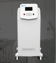 Slightly acidic water machine for the dental chair