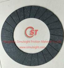 Black fiberglass clutch facing