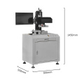 Dot-matrix marking machine for ship steel sleeves