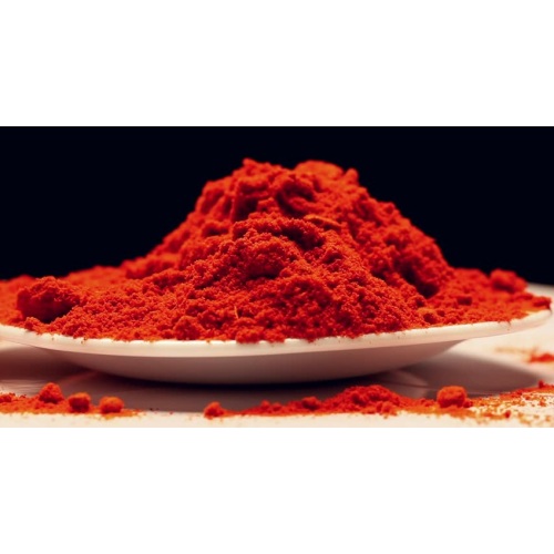 Paprika in polvere di colore rosso