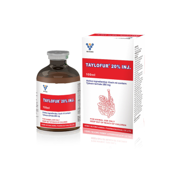 Animal Medicine Tylosin Tartrate Injection 20%