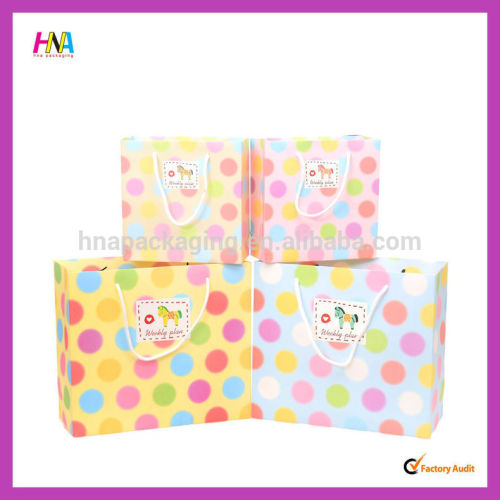 Paper bag design oem production paper shopping bag
