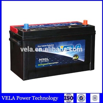 N90 Maintenance free CA/CA car battery