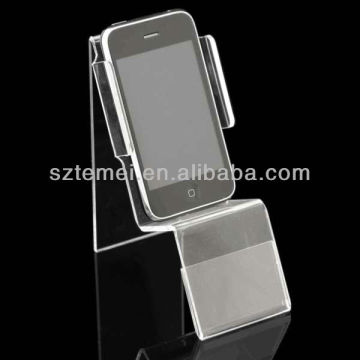 acrylic phone exhibitor display with wings