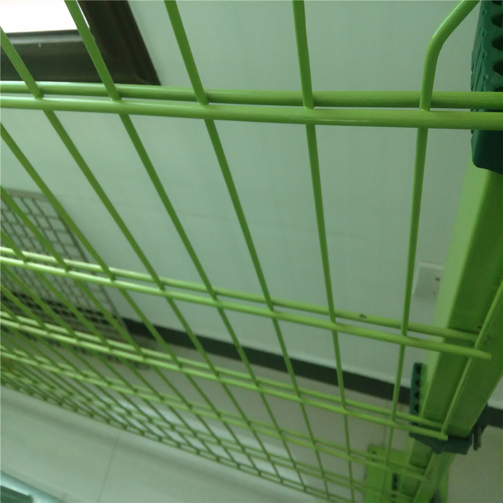 2D Welded Powder Coated Double Horizontal Wire Mesh