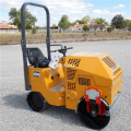 Road Mini Vibratory Roller 0.8 Ton Double Drum Road Roller Compactor