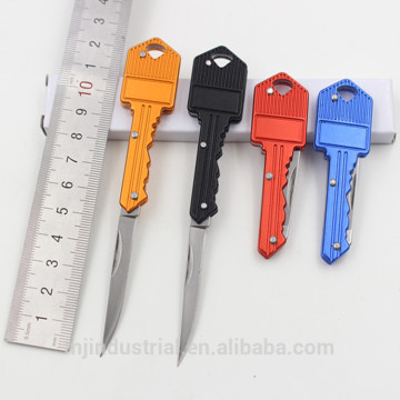 Key shaped folding knife, household knife