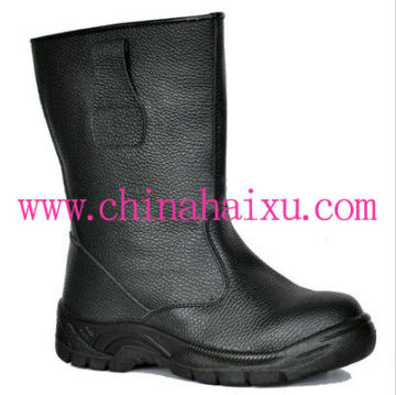 Genuine Leather Safety Working Boots