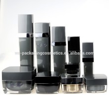 Square Cosmetic Bottle, Square Black Bottle