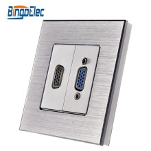 Aluminum EU/UK VGA socket