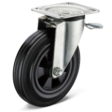 Heavy Duty Utility new styles Rubber Wheel Caster