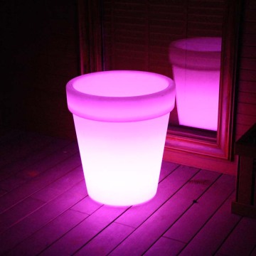 Vaso da fiori telecomandato per mobili a LED