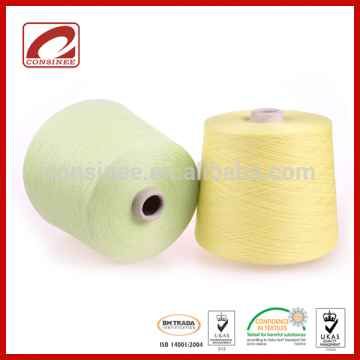 Colorful dyed cotton silk blended yarn machine dyeing yarn