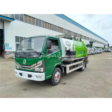 Carbon Steel 5CBM Box Volume Kitchen garbage truck