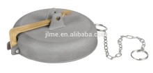 4" dust cap for bottom loading valve