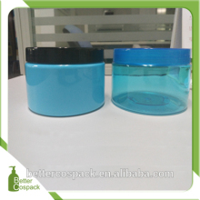 360ml basic plastic jar blue jar for personal care