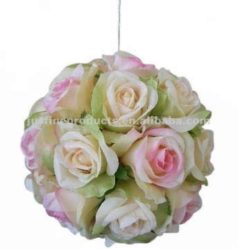 6.5" Wedding Kissing Ball, Kissing Ball, Rose Balls for Weddings