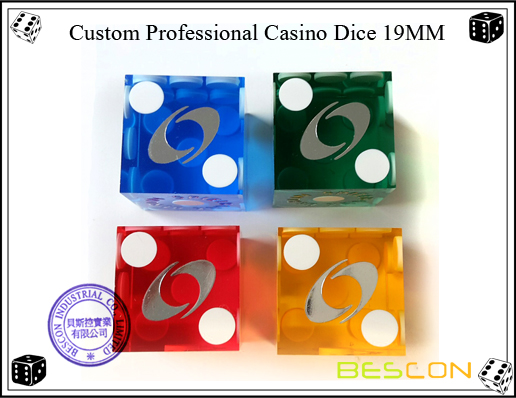 Custom Professional Casino Dice 19MM