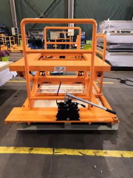 Manual low lift table