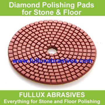 High Quality Flexible Wet Stone Polishing Pads Granite Polishing Pads