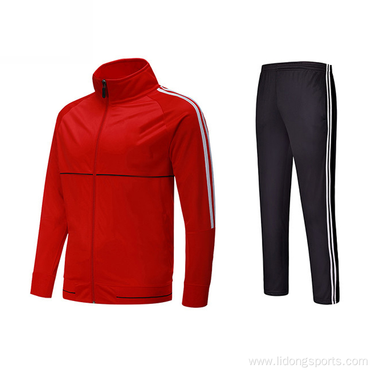 Wholesale 100% Polyester Men Women Sports Tracksuit Sets