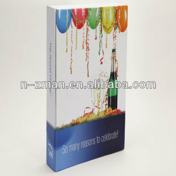 Cardboard Color Box,Color Corrugated Box,Corrugated Wine Box