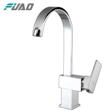 FUAO Moderate cost double lever kitchen mixer