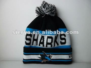 winter jacquard baggy cap