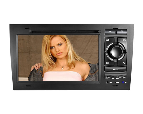 7 Inch Audi A4 Digital DVD Player with GPS Navigation CAN