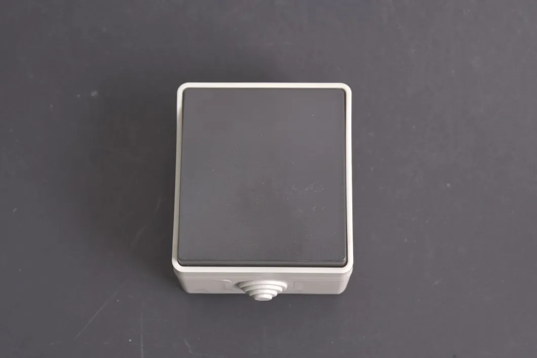 Выключатель дверного звонка Кнопка наружного вызова Серый