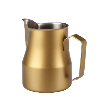 Color Coated Coffee Milk Frothing Jug