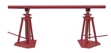 Hydraulic cable drum jacks