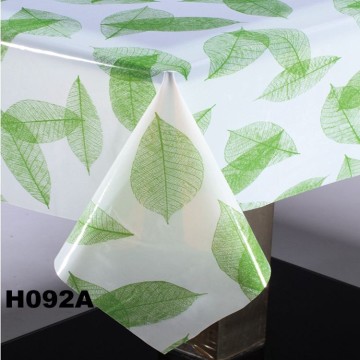 waterproof transparent printed pvc tablecloth