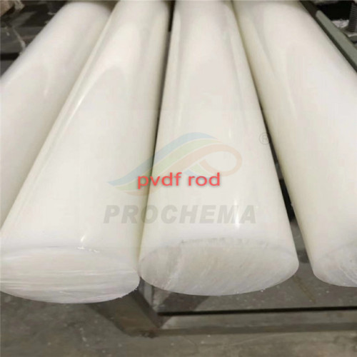 100% Virgin Pvdf Rod Cao độ PVDF thanh