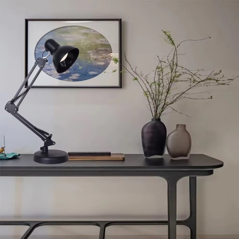 Led Desk Lamp Adjustable Swing Arm Clamp Tablelamp