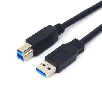 USB 0 Flat Cable - USB Type A to B Male Connector