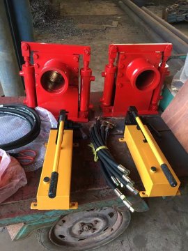 Concrete pump parts hydraulic shut off valve