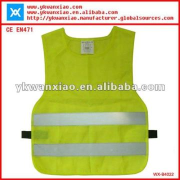 kid safety vest with class2 tape, safety vest for kid,safety kid vest with EN471,