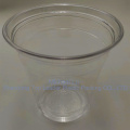 clear sustainable 10oz PET cup for cold drink