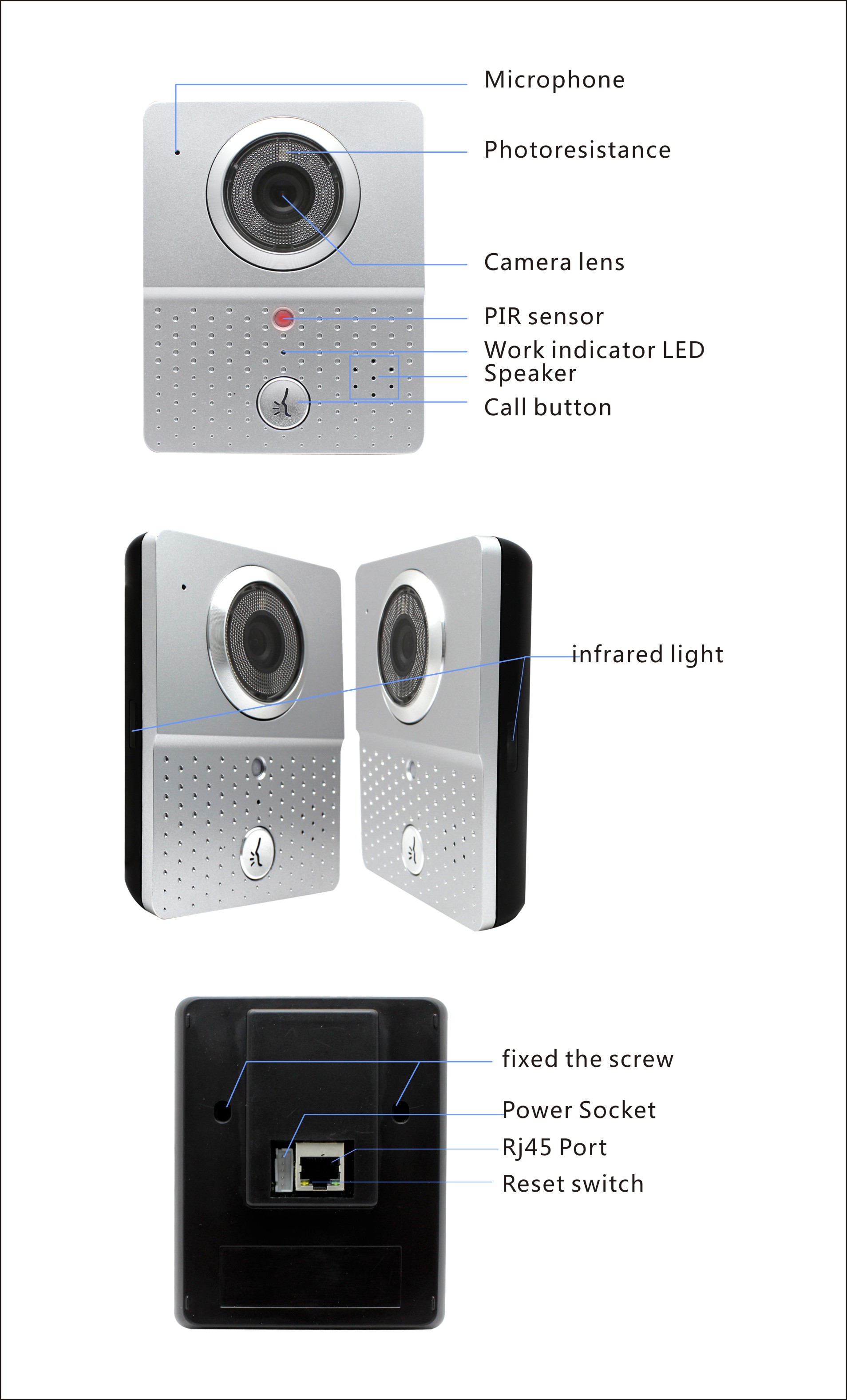 Дверной звонок с камерой Doorbell with Camera