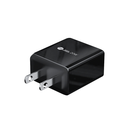 Cargador de pared USB QC3.0+Tipo-C de 2 puertos