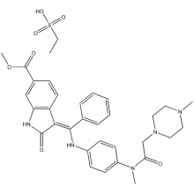 BIBF1120 Esylate;BIBF-1120 Esylate,Nintedanib Ethanesulfonate Salt CAS 656247-18-6