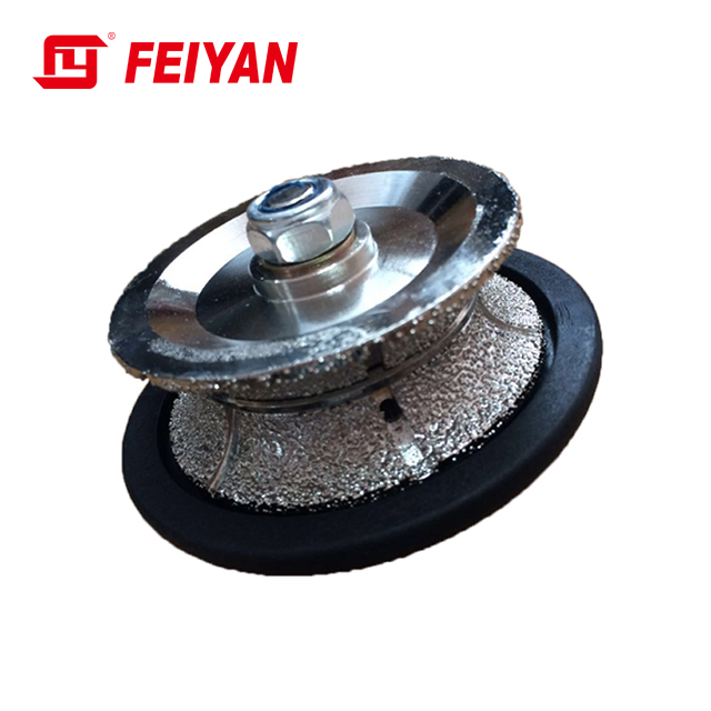 Vacuum Brazed Hand Profile Bits Grinding Wheels for Stone Profiling wheels masonic working tools counter top slab profile