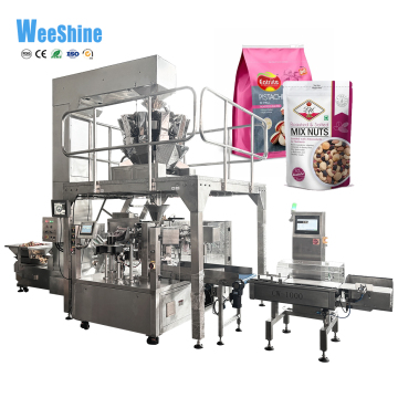 Automatic Granule Nuts Salt Doypack Packaging Machine